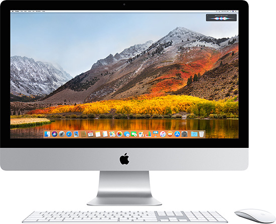 Apple iMac macOS Sierra